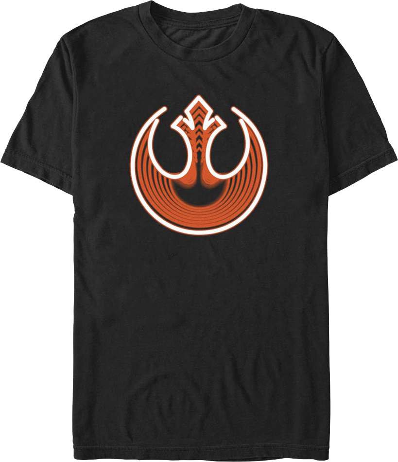 Rebel Alliance Ripple Logo Star Wars T-Shirt
