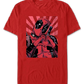 Red Deadpool Heart Hands Marvel Comics T-Shirt