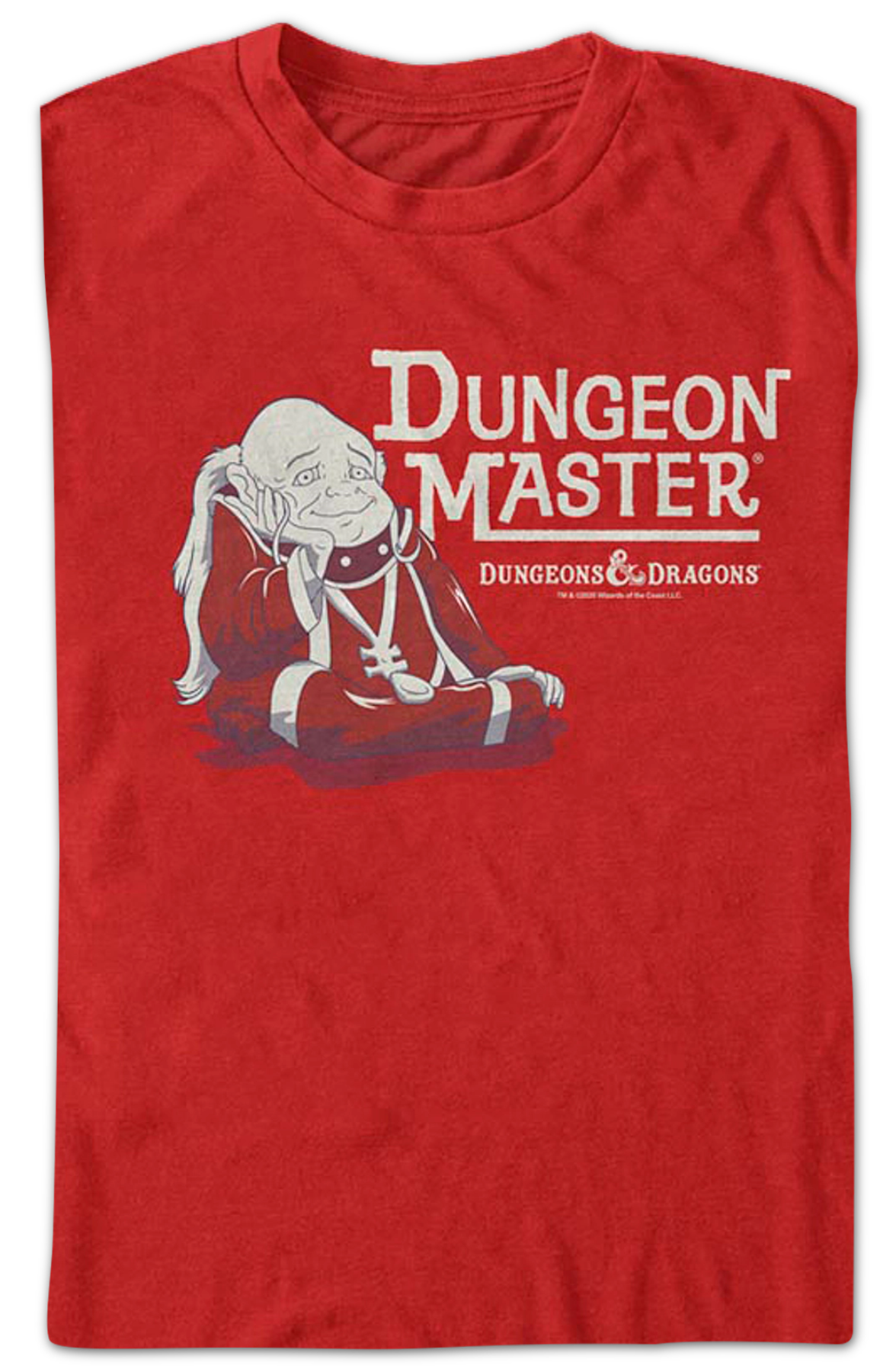Red Dungeon Master Dungeons & Dragons T-Shirt