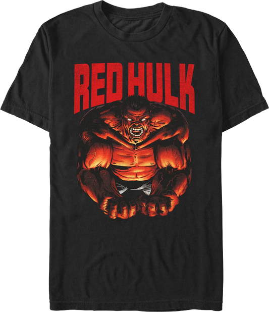 Red Hulk Marvel Comics T-Shirt