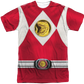 Red Ranger Sublimation Costume Shirt