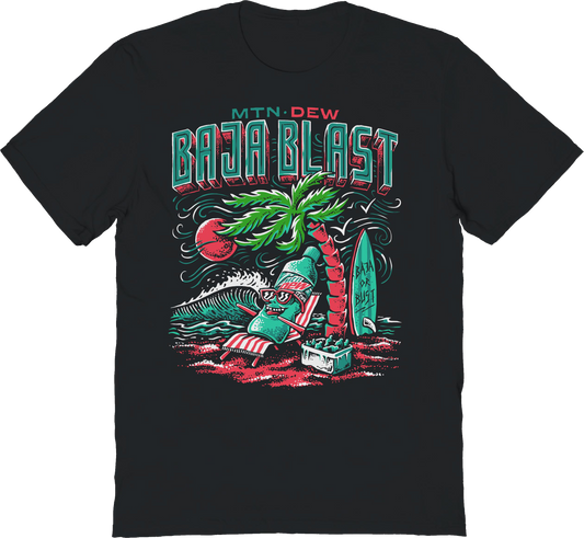 Relax Baja Blast Mountain Dew T-Shirt