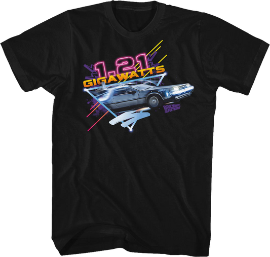 Retro 1.21 Gigawatts Back To The Future T-Shirt