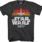 Charcoal 1977 X-Wing Star Wars T-Shirt