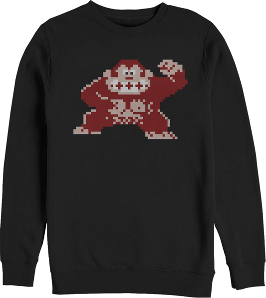 Retro 8-Bit Donkey Kong Sweatshirt