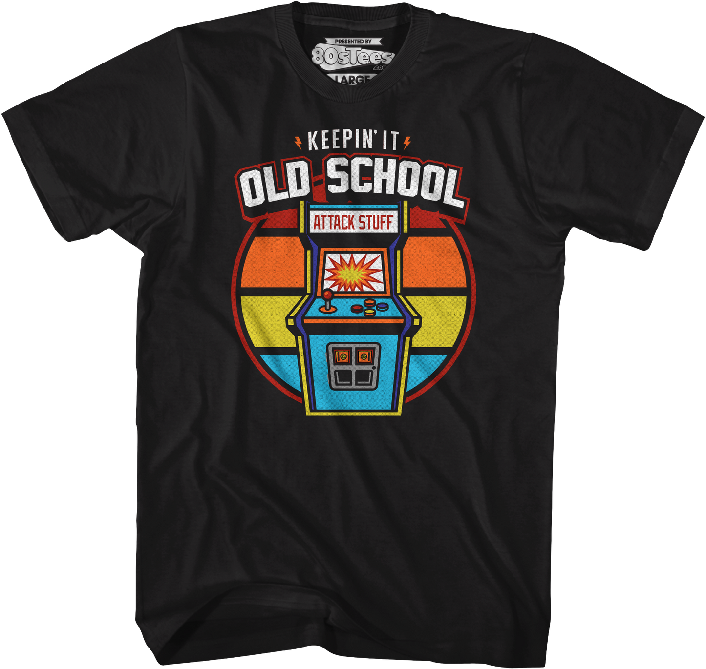 Retro Arcade Game Keepin' It Old School T-Shirt