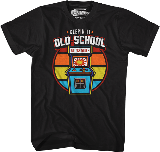 Retro Arcade Game Keepin' It Old School T-Shirt