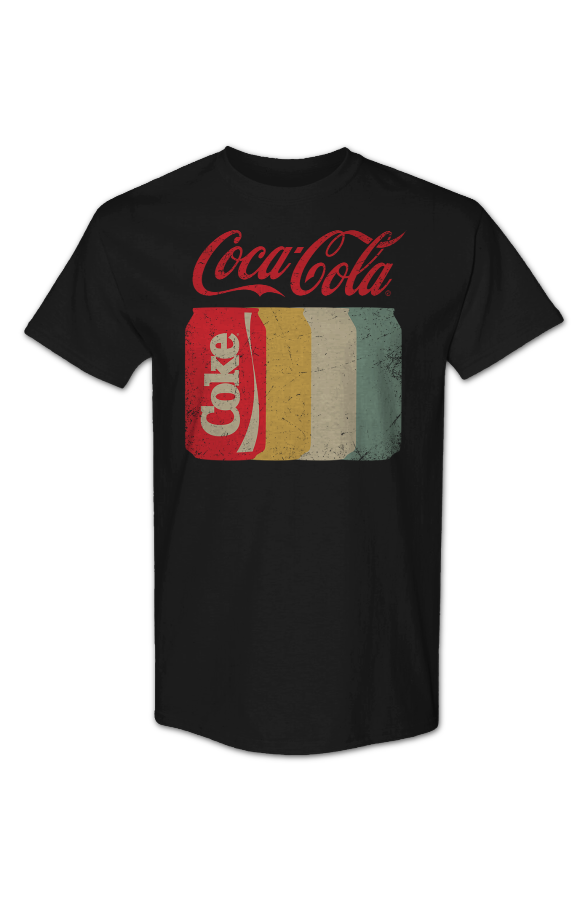 Retro Coke Can Reverberation Coca-Cola T-Shirt