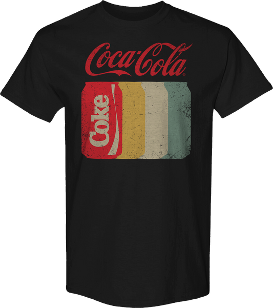 Retro Coke Can Reverberation Coca-Cola T-Shirt