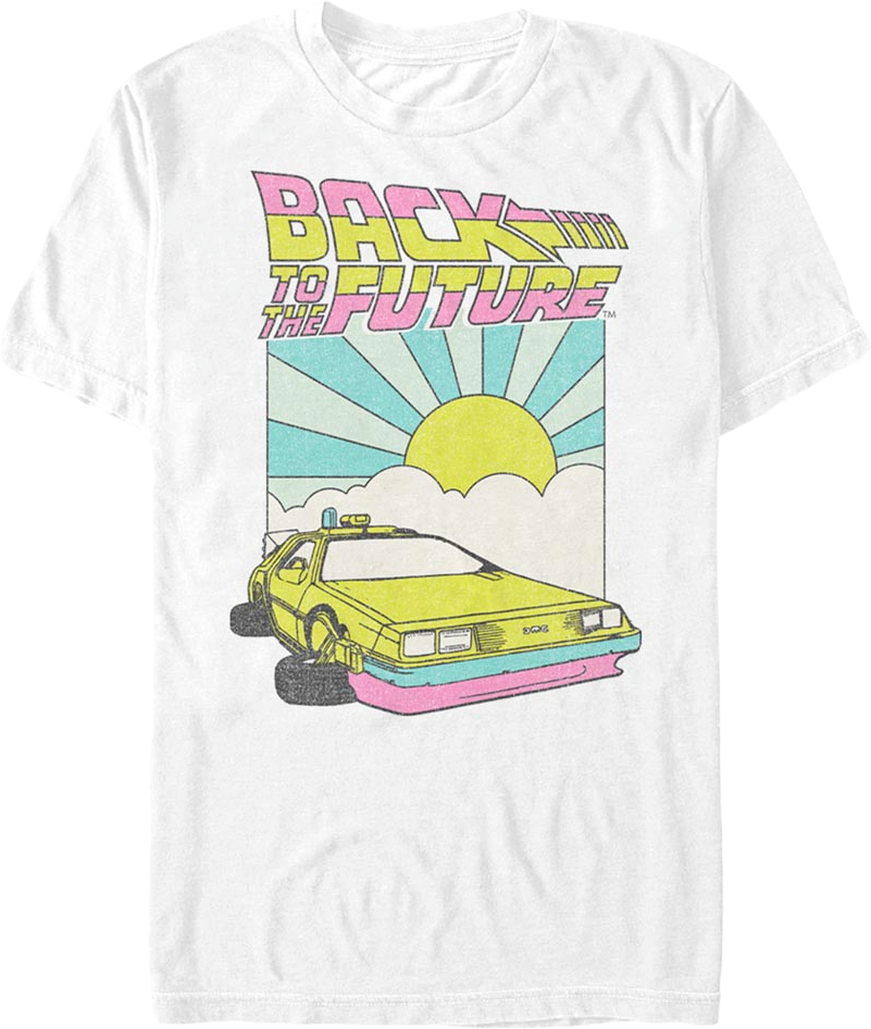 Retro DeLorean Sunshine Back To The Future T-Shirt