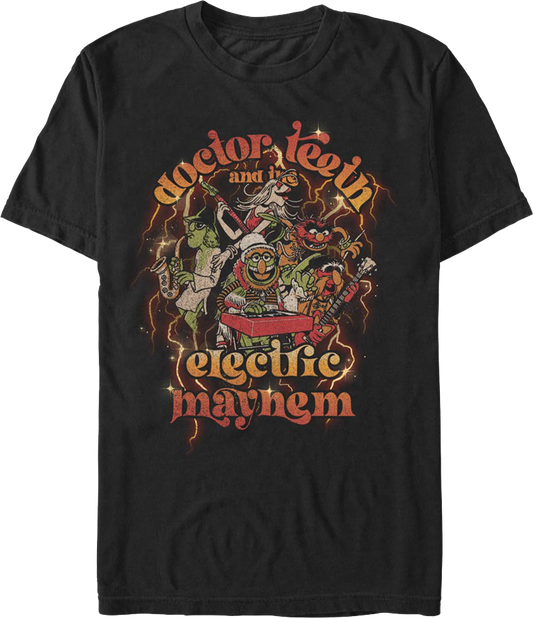Retro Doctor Teeth And The Electric Mayhem Muppets T-Shirt