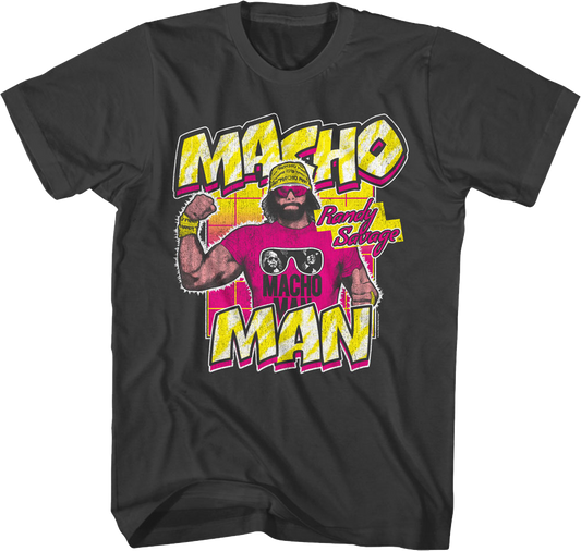 Retro Flex Macho Man Randy Savage T-Shirt