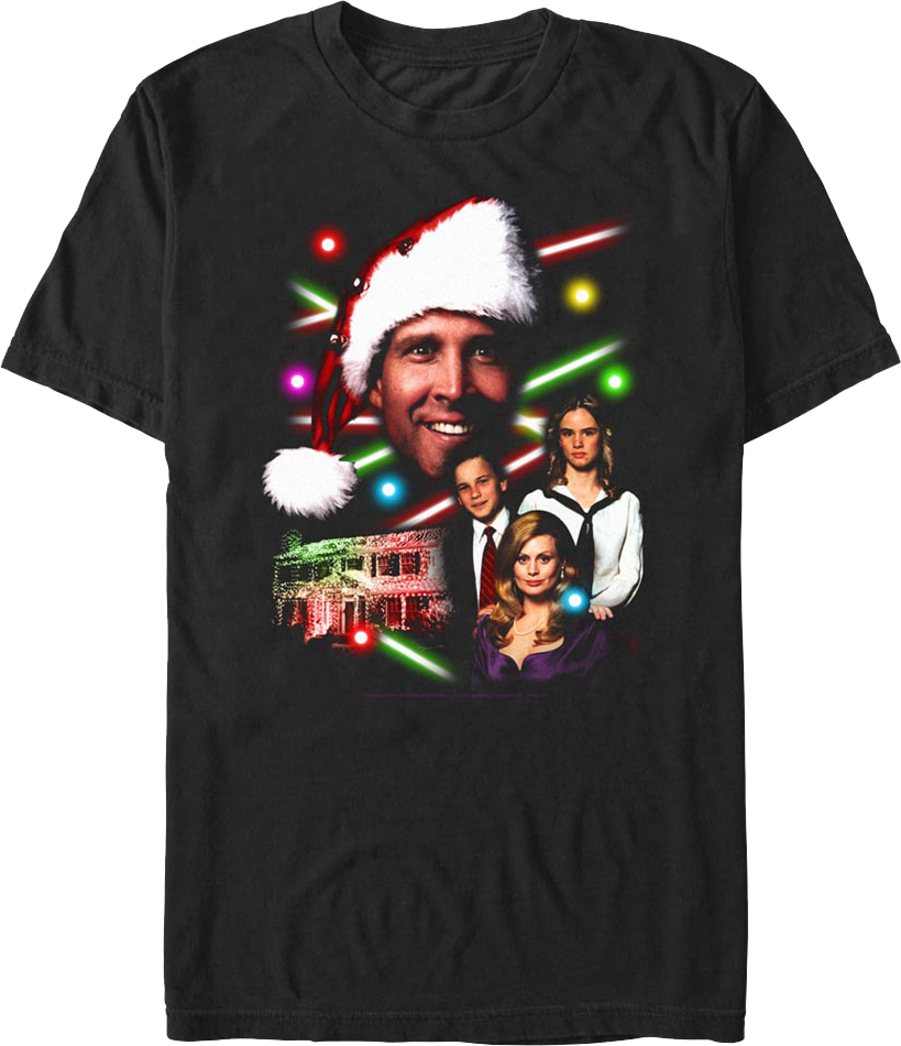 Retro Griswold Family Portrait Christmas Vacation T-Shirt