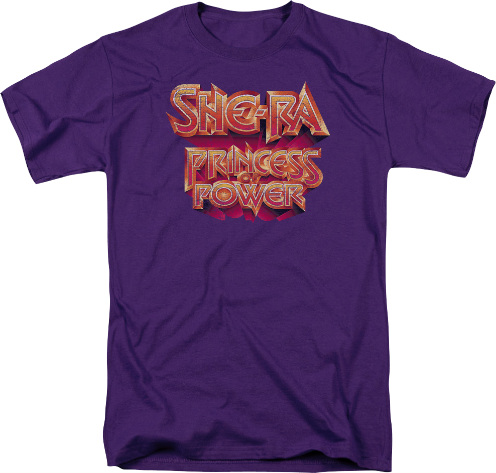 Retro She-Ra Princess of Power Masters of the Universe T-Shirt