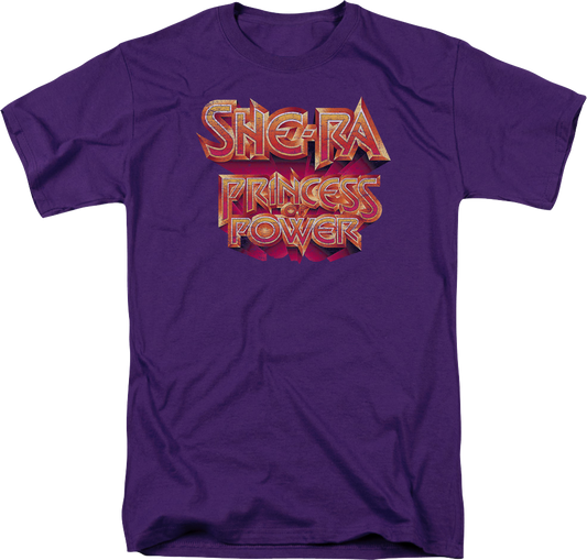 Retro She-Ra Princess of Power Masters of the Universe T-Shirt