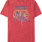 Retro Sunset Collage Dungeons & Dragons T-Shirt