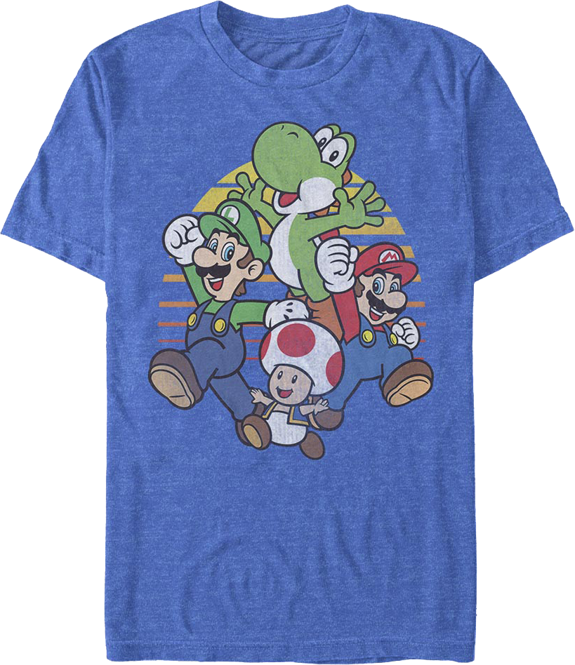 Retro Super Mario Bros. Good Guys Nintendo T-Shirt