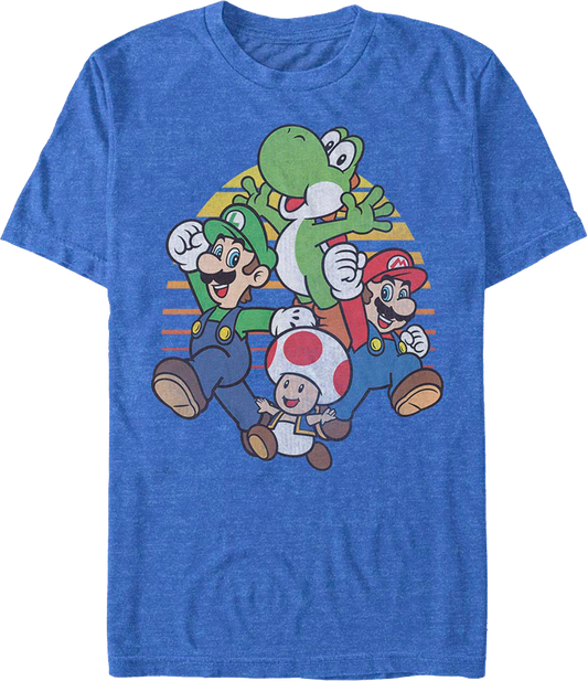 Retro Super Mario Bros. Good Guys Nintendo T-Shirt