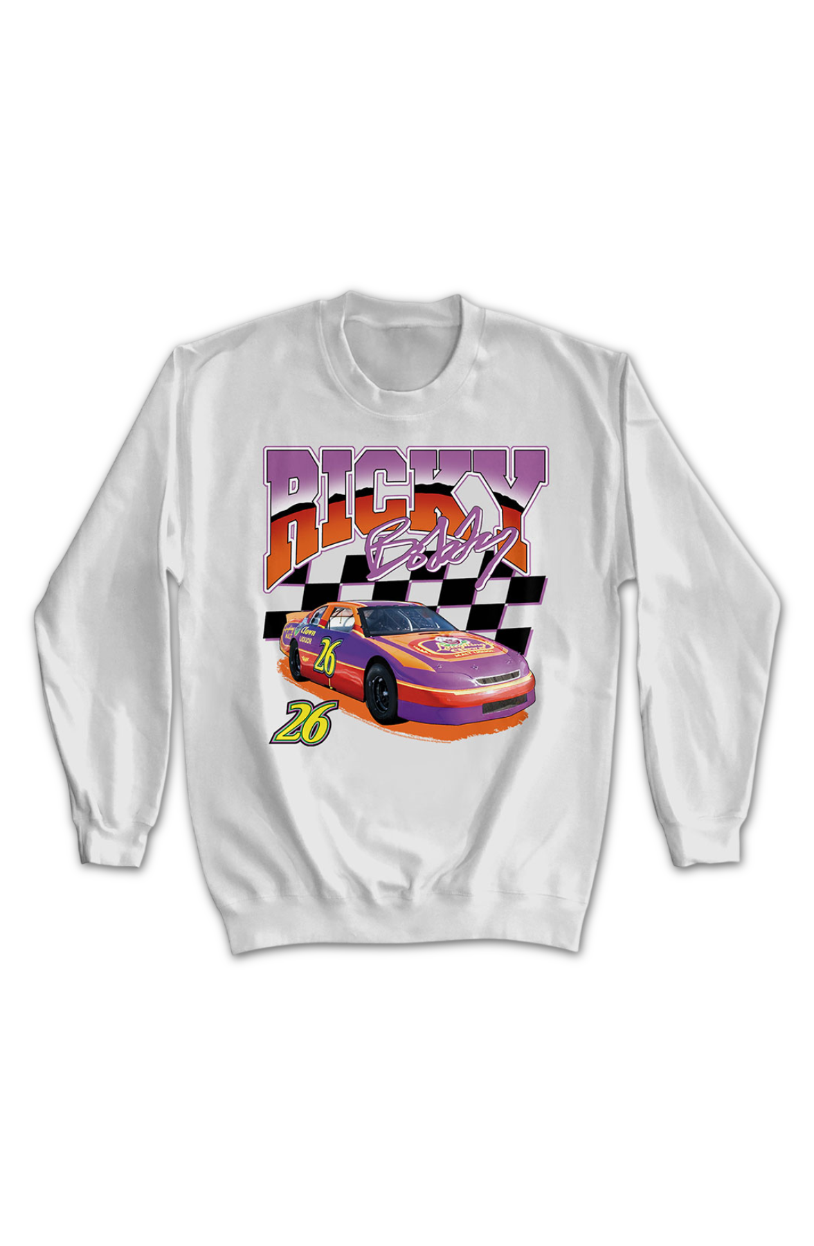 Ricky Bobby Checkered Flag Talladega Nights Sweatshirt