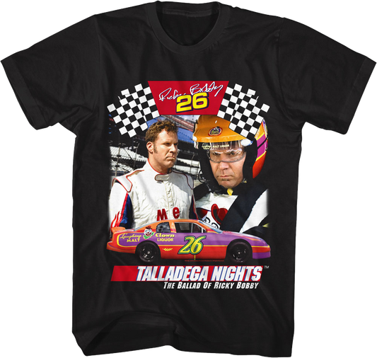 Ricky Bobby Collage Talladega Nights T-Shirt
