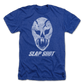 Royal Heather Goalie Mask Slap Shot T-Shirt