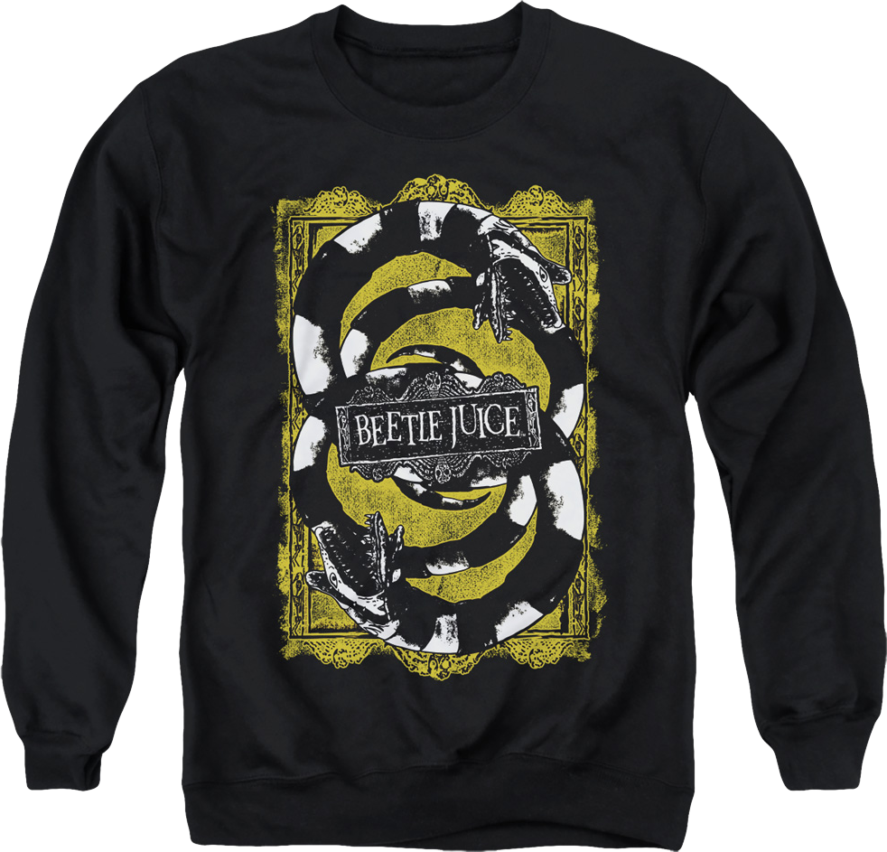 Sandworms & Logo Beetlejuice Sweatshirt