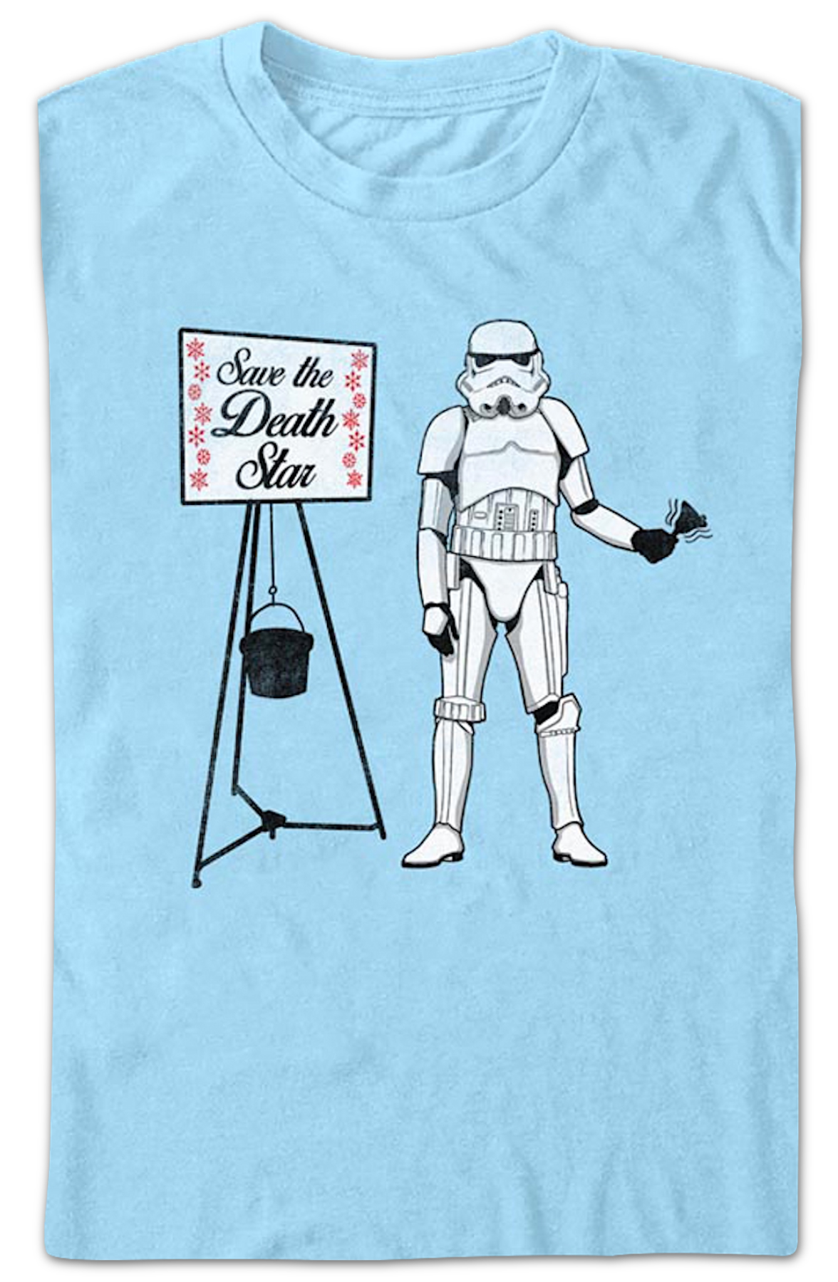 Save The Death Star Stormtrooper Bell Ringer Star Wars T-Shirt