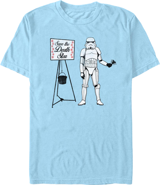 Save The Death Star Stormtrooper Bell Ringer Star Wars T-Shirt