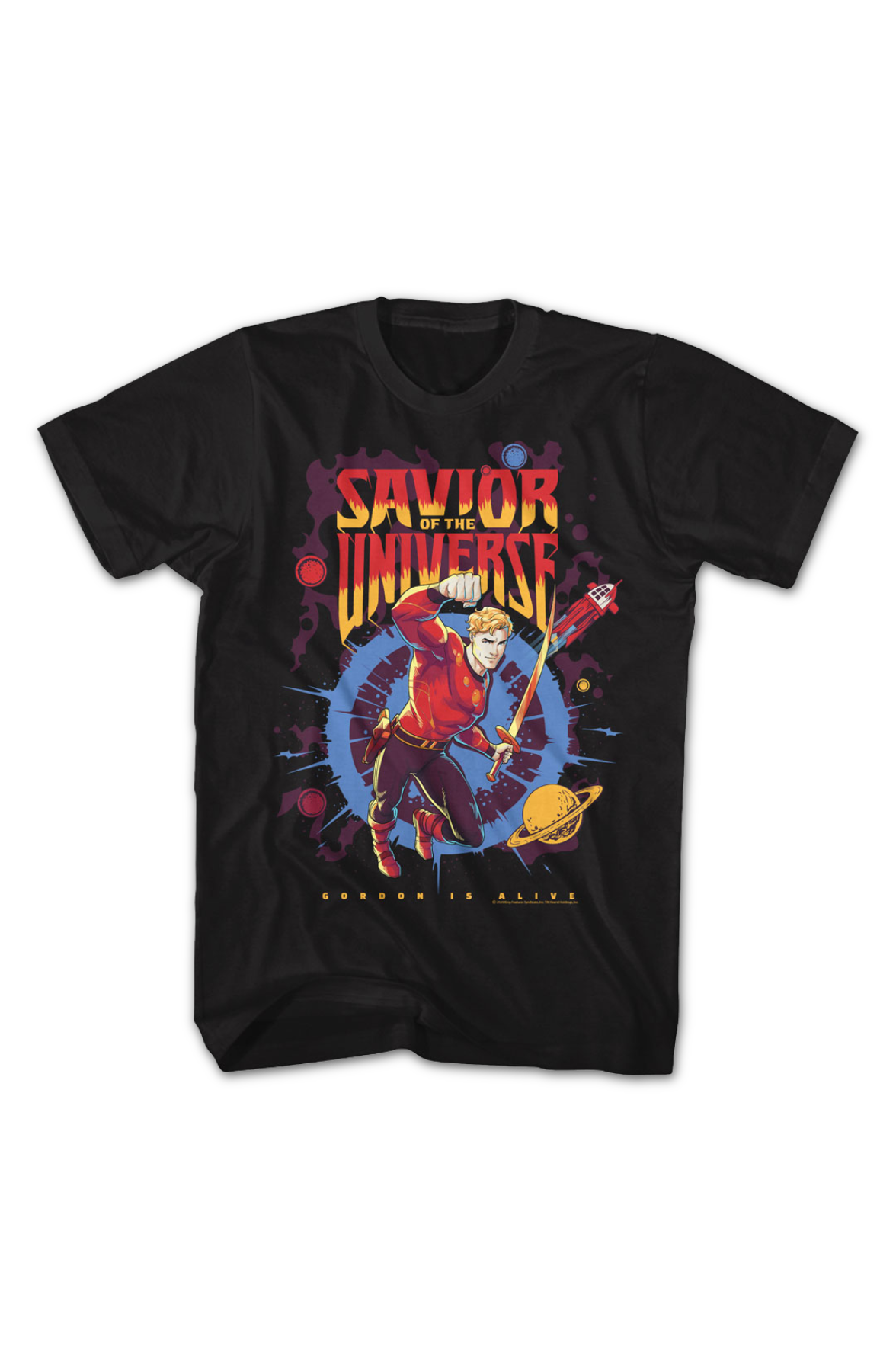 Savior Of The Universe Flash Gordon T-Shirt