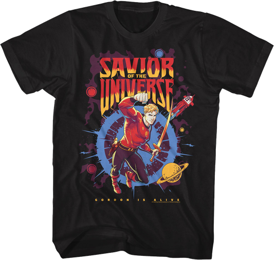 Savior Of The Universe Flash Gordon T-Shirt