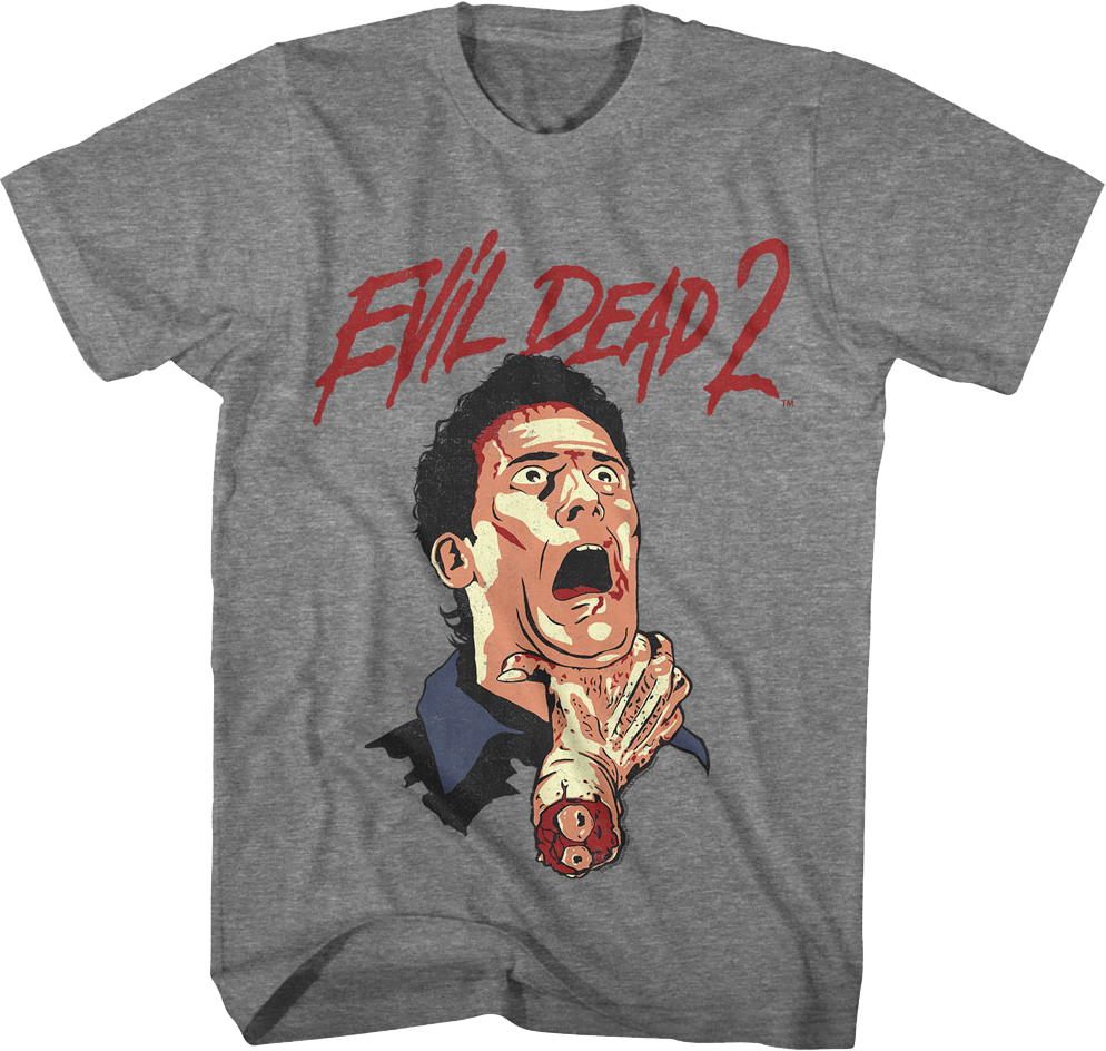 Severed Hand Stranglehold Evil Dead T-Shirt