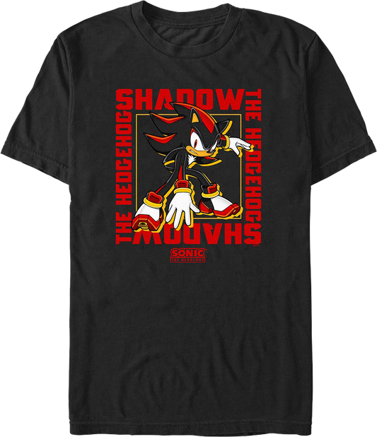 Shadow Frame Sonic The Hedgehog T-Shirt