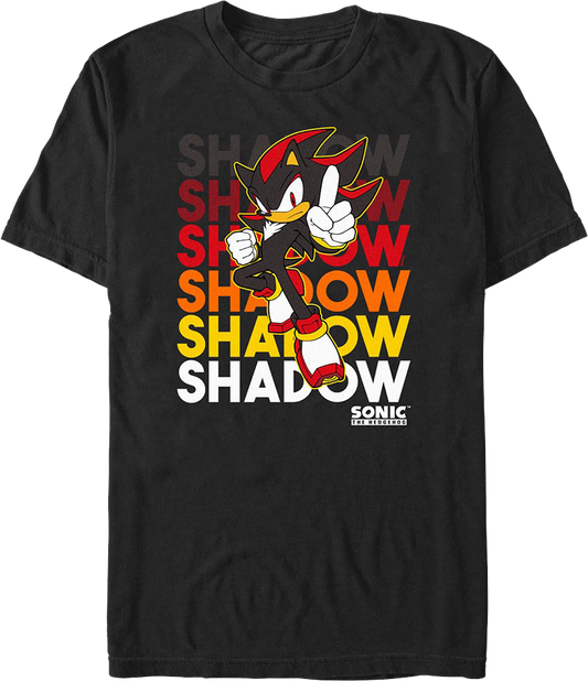 Shadow Sonic The Hedgehog T-Shirt