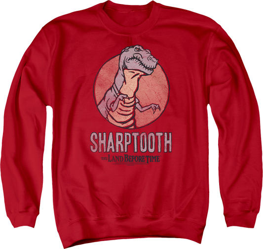 Sharptooth Land Before Time Sweatshirt