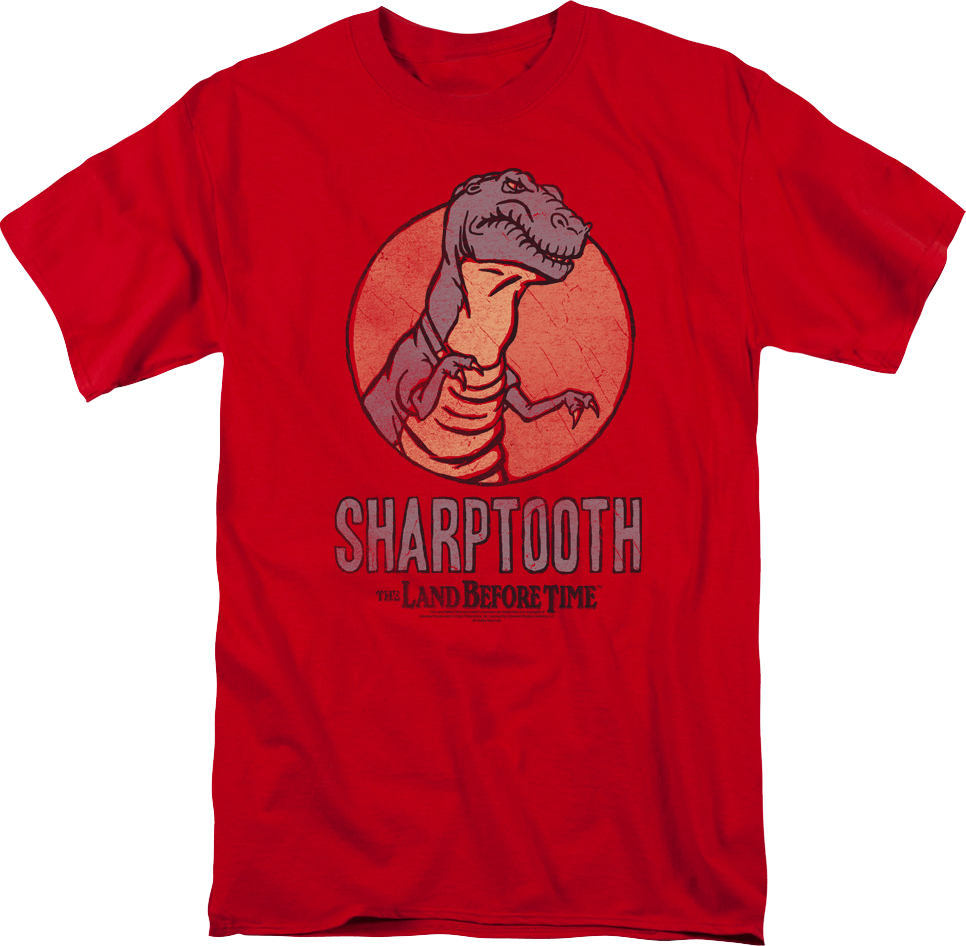 Sharptooth Land Before Time T-Shirt