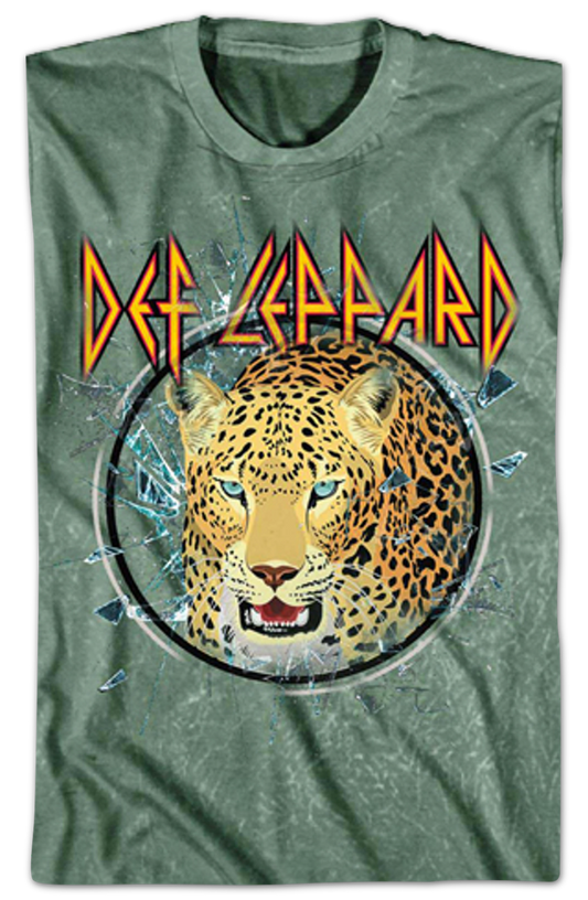 Shattered Glass Def Leppard Shirt