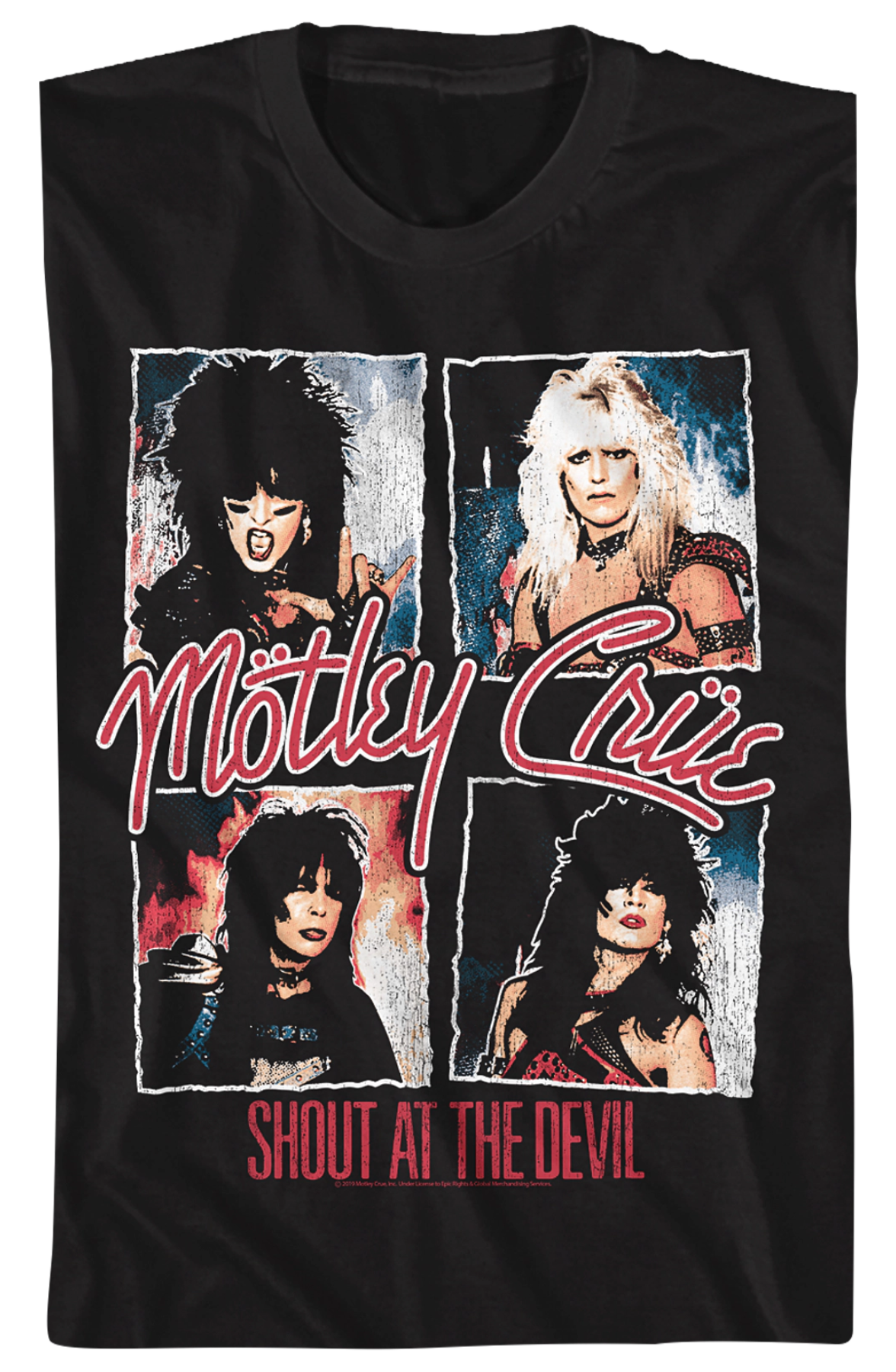 Shout At The Devil Motley Crue T-Shirt