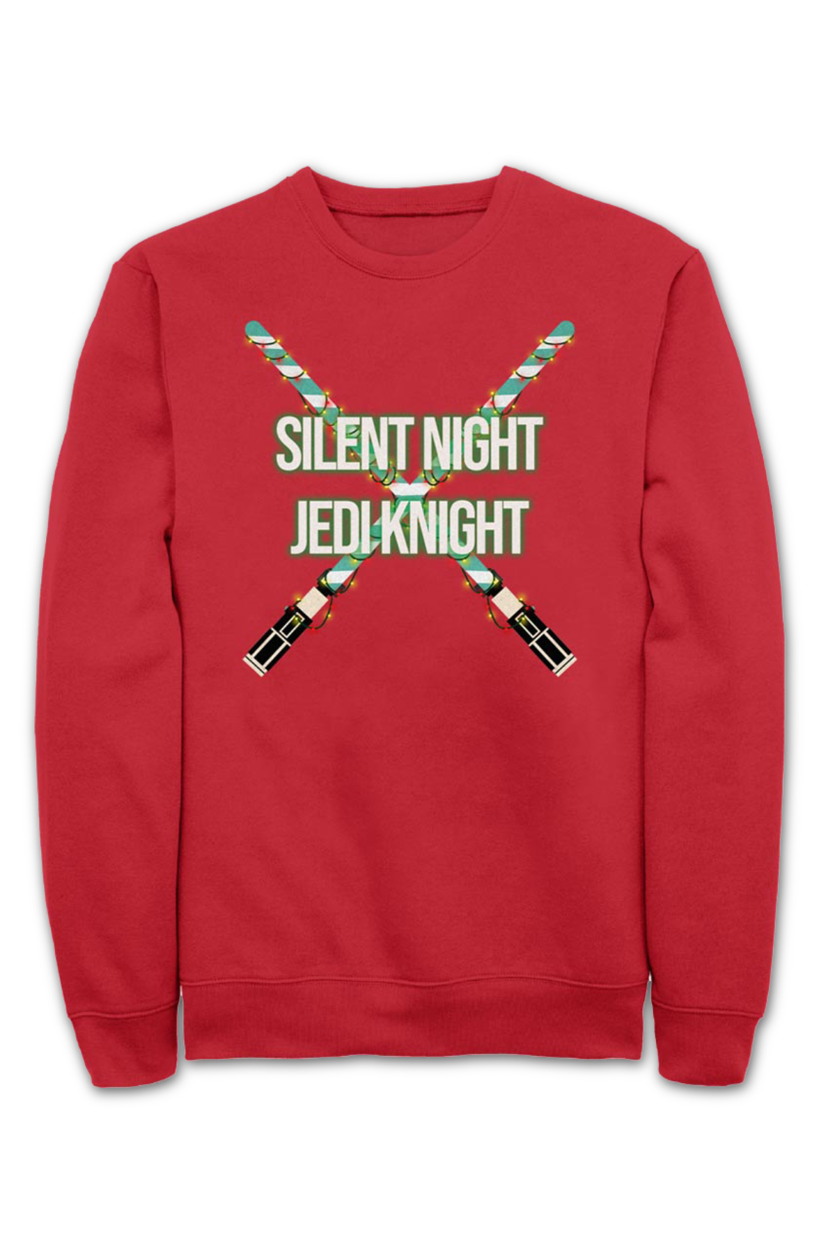 Silent Night Jedi Knight Star Wars Sweatshirt