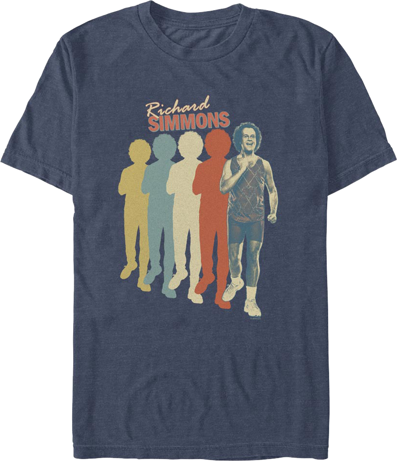 Silhouettes Richard Simmons T-Shirt