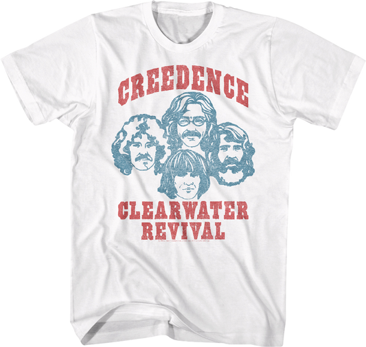 Sketches Creedence Clearwater Revival T-Shirt
