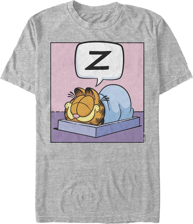 Sleeping Garfield T-Shirt