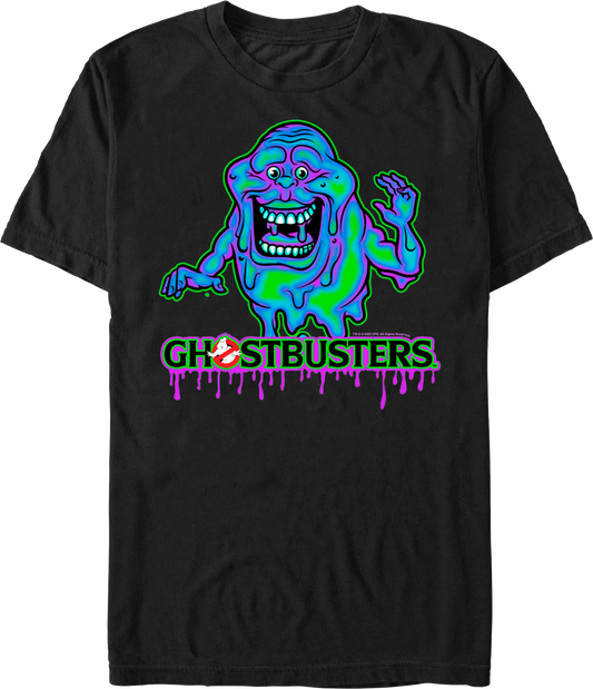 Slimer Colorful Little Spud Ghostbusters T-Shirt