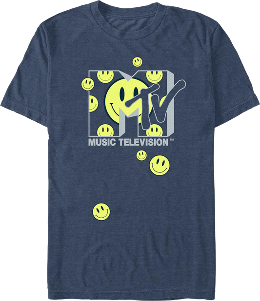 Smiley Face Logo MTV Shirt