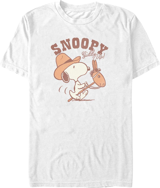 Snoopy Giddy Up Peanuts T-Shirt