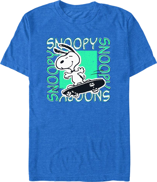 Snoopy's Skateboard Peanuts T-Shirt