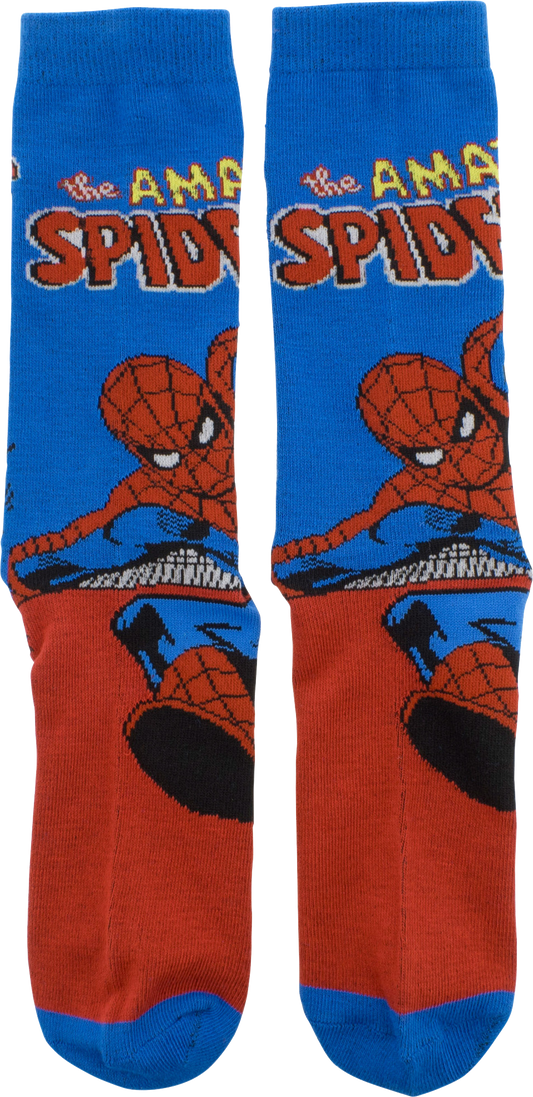 The Amazing Spider-Man Marvel Comics Socks