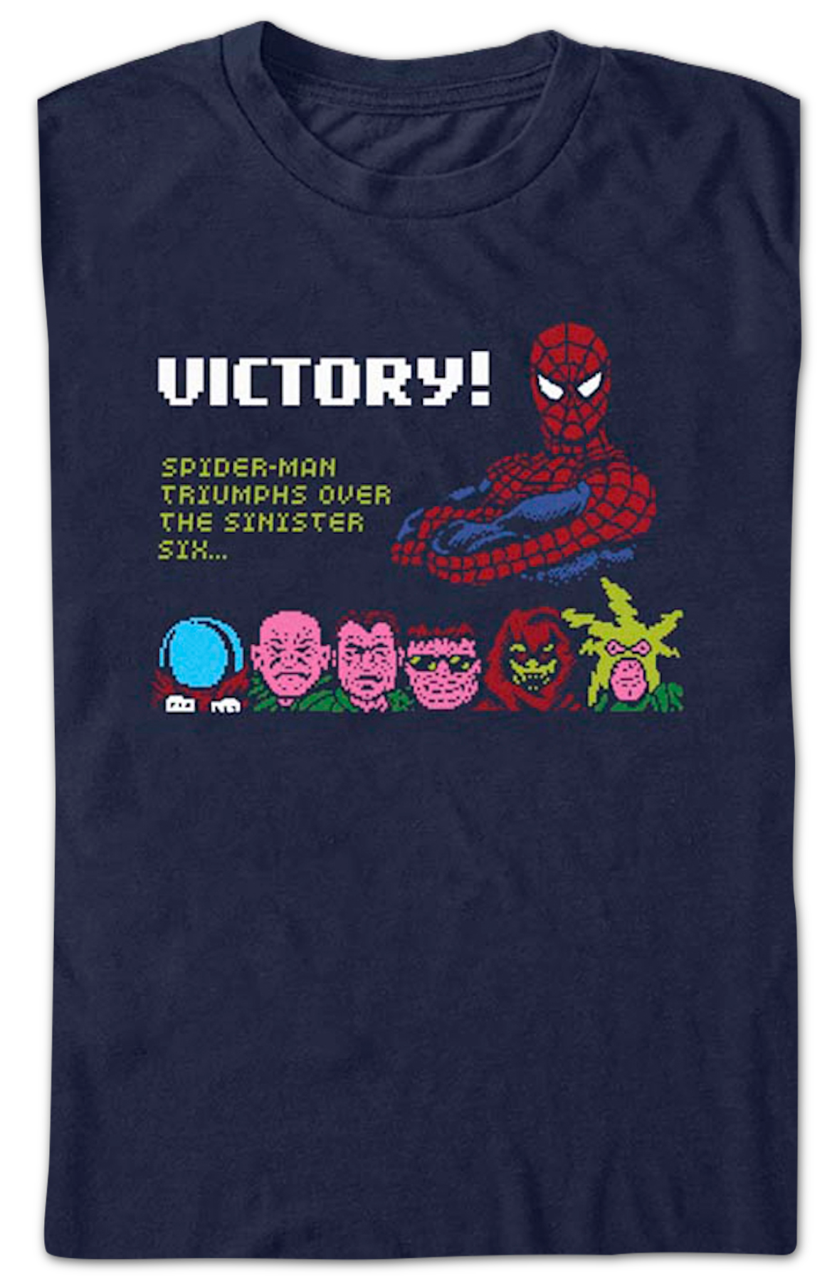 Spider-Man Triumphs Over The Sinister Six Marvel Comics T-Shirt