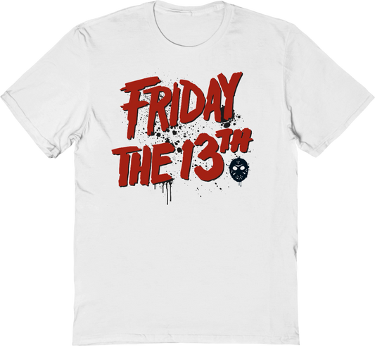 Splatter Logo Friday The 13th T-Shirt