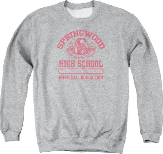 Springwood High School Nightmare On Elm Street Sweatshirt