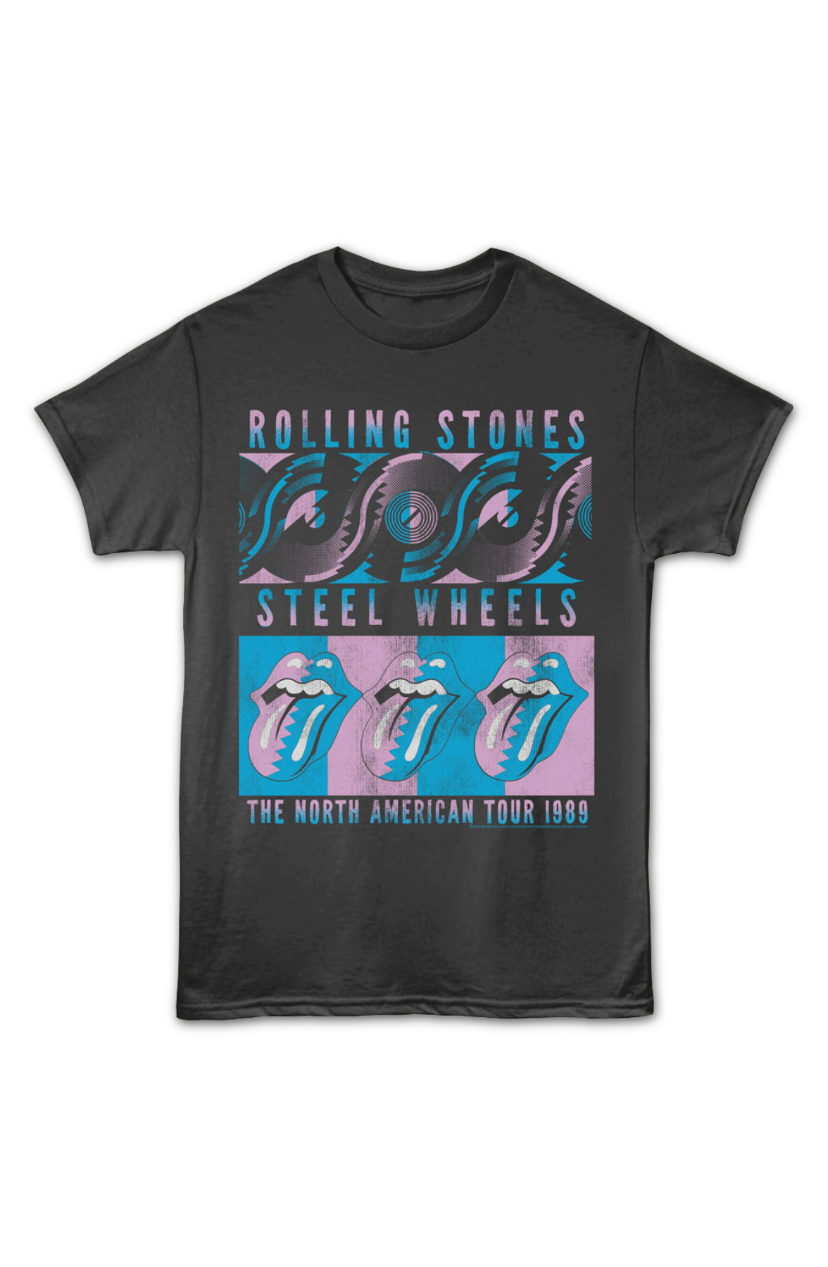 Steel Wheels North American Tour 1989 Rolling Stones T-Shirt